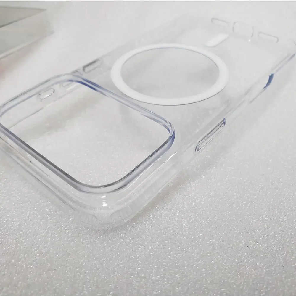 TORRAS Slim Fit Magnetic Clear Case for Apple iPhone 17 Pro (6.3-inch)